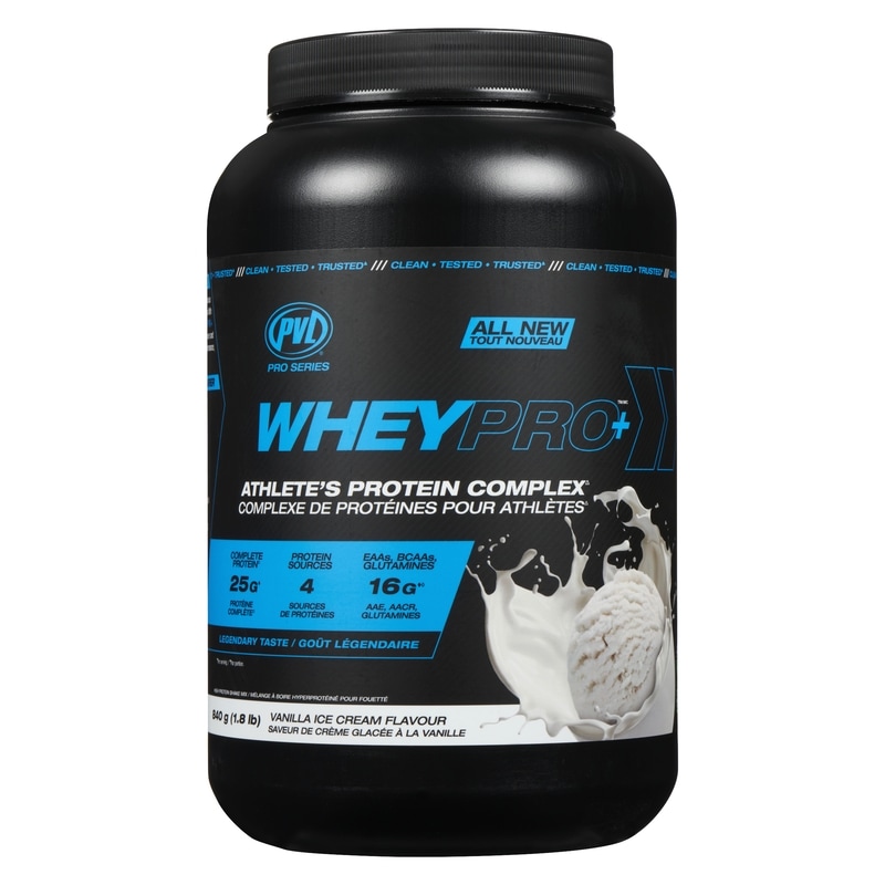 Whey Pro+ High Protein Shake Mix Vanilla Ice Cream Flavour
