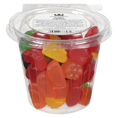 Johnvince Foods Friandise à saveur naturelle et artificielle jujubes 250 g, 1,20 $/100g