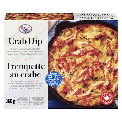 Ocean Pier Crab Dip 360 g, $2.78/100g