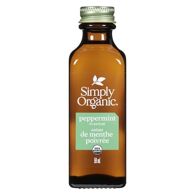 Simply Organic Peppermint Flavour 59 ml, $13.64/100ml