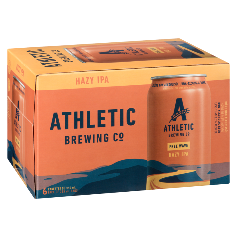 Non-Alcoholic Beer Free Wave Hazy Ipa