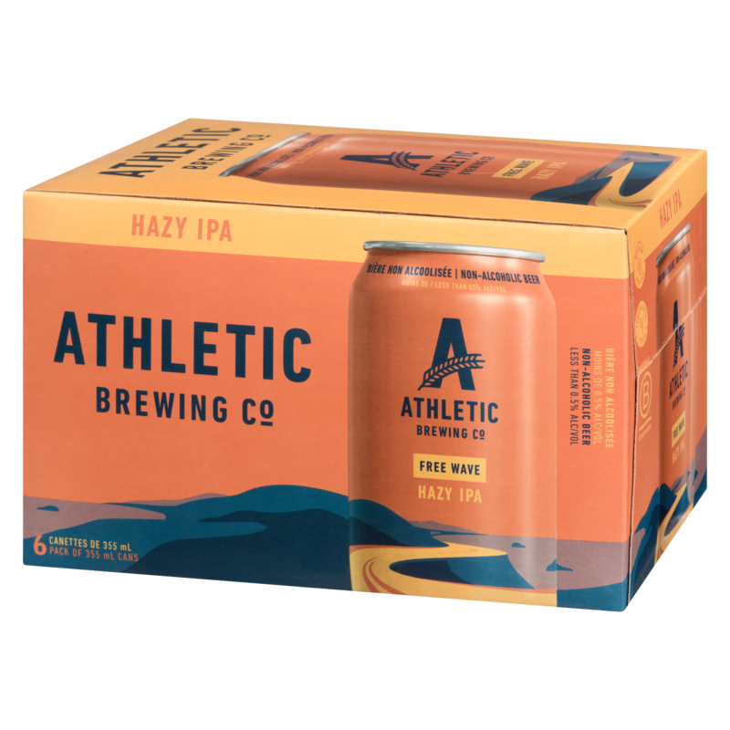 Non-Alcoholic Beer Free Wave Hazy Ipa