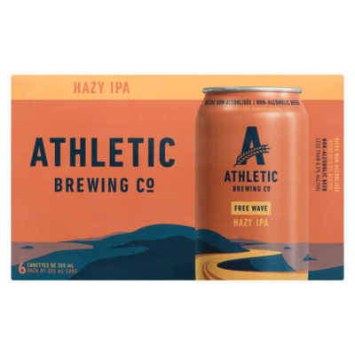 Non-Alcoholic Beer Free Wave Hazy Ipa