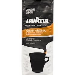 Lavazza Ground Coffee Gran Aroma Light Roast 340 g, $5.29/100g