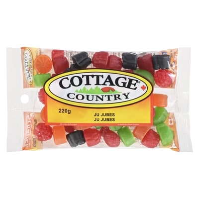 Cottage Country Ju Jubes 220 g, $1.70/100g