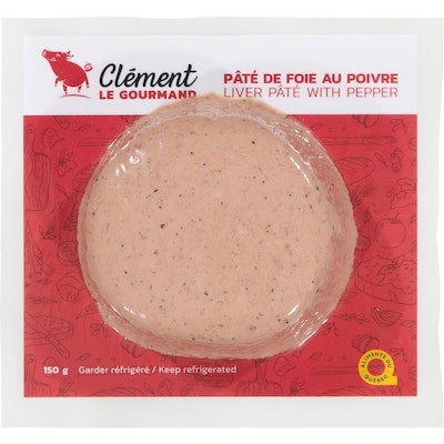 Clement le Gourmand Pâté de foie au poivre 150 g, 3,99 $/100g