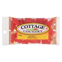 Cottage Country Big Foot 140 g, $2.35/100g