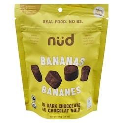 nud Bananas In Dark Chocolate 100 g, $7.49/100g