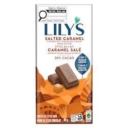 Chocolate Style Bar Salted Caramel Milk Chocolate Style