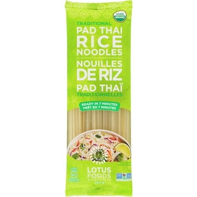 Lotus Nouilles de riz pad thaï traditionnelles 227 g, 3,30 $/100g