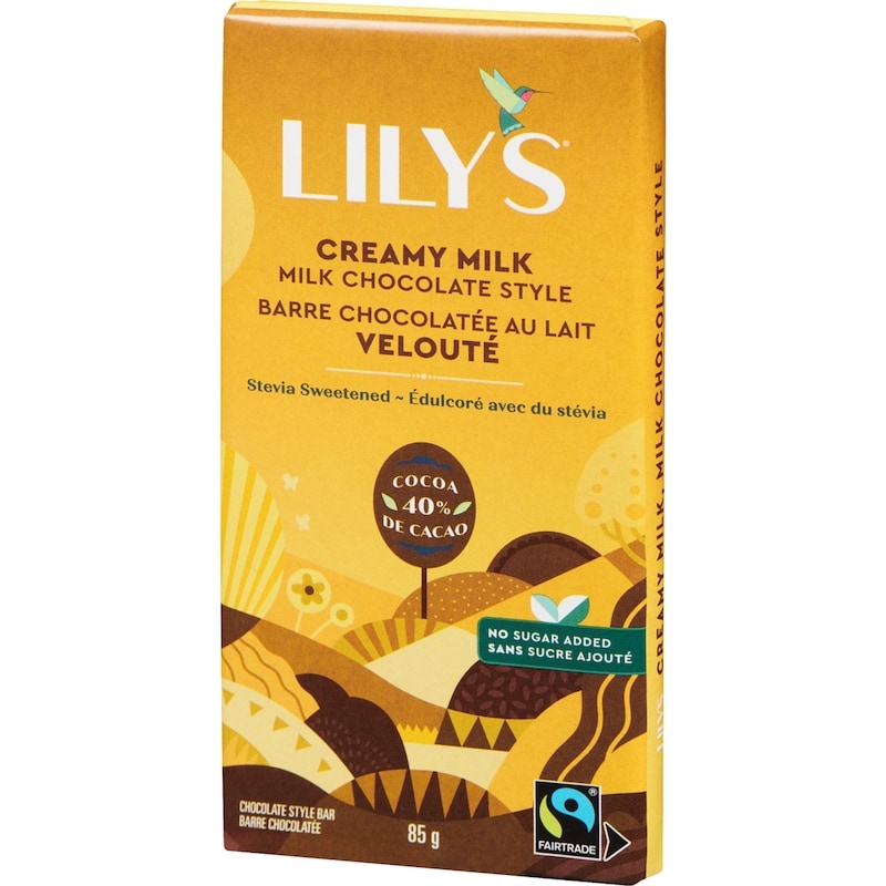 Chocolate Style Bar Creamy Milk Chocolate Style