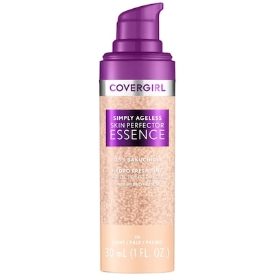 Cover Girl Simply Ageless Skin Perfector Essence Foundation Light - 20 30 ml, $78.30/100ml