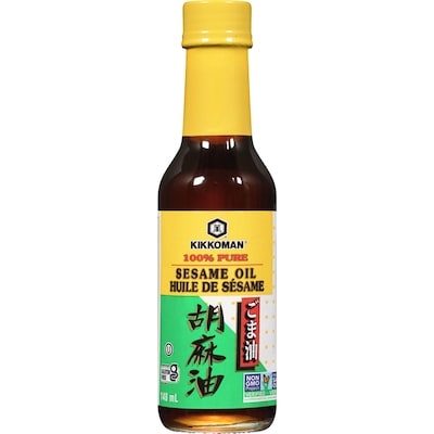 Kikkoman Sesame Oil 100% Pure 148 ml, $4.93/100ml