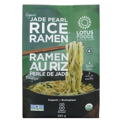 Lotus Organic Rice Ramen Jade Pearl Organic 283 g, $3.00/100g