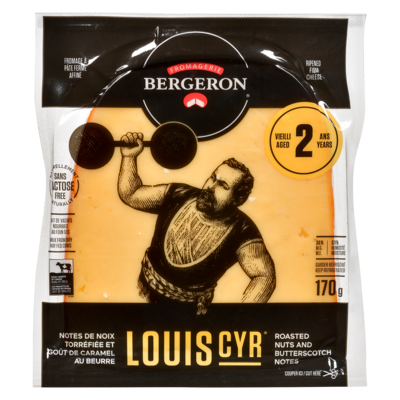 Bergeron Ripened Firm Cheese Cellar Cheese Louis Cyr Aged 2 Years 36% M.F. 170 g, $7.64/100g