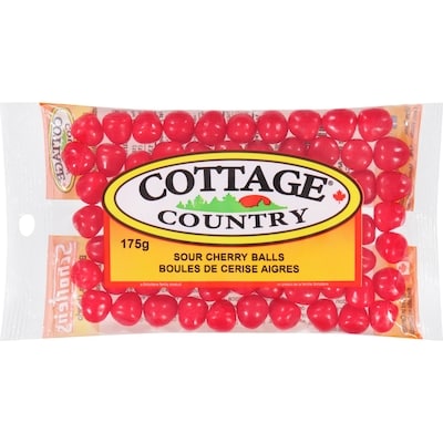 Cottage Country Sour Cherry Balls 175 g, $2.14/100g