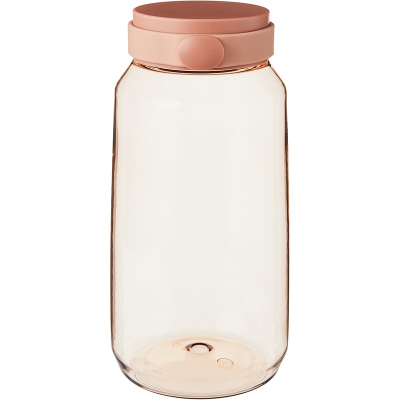 Large Capacity Tritan Water Bottle - Blush