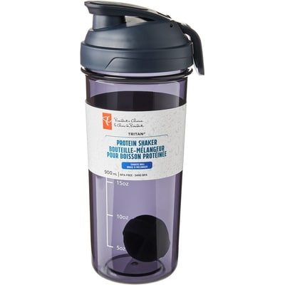 le Choix du Président Bouteille-mélangeur pour boisson protéinée avec boule à mélanger − gris 1 ea, 14,00 $/1ch