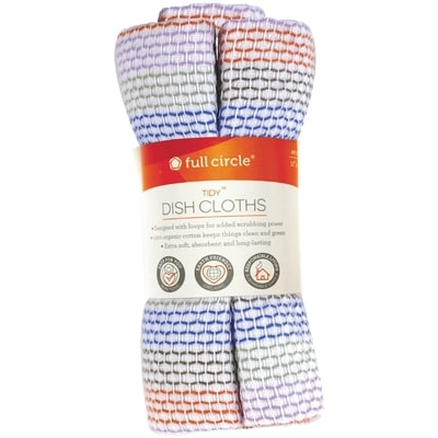 Full Circle Jeu de 3 chiffons de vaisselle 1 ea, 12,00 $/1ch