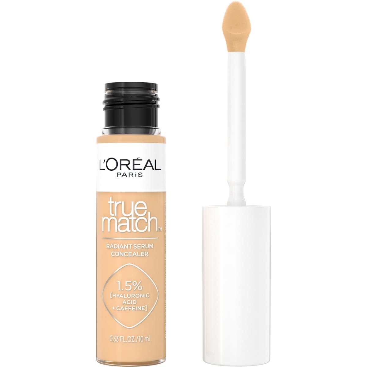 L'Oreal Paris True Match Radiant Serum Concealer With Hyaluronic Acid & Caffeine W5 10 ml, $174.90/100ml
