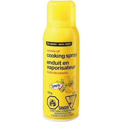 Sans Nom Huile de canola enduit en vaporisateur 170 g, 2,35 $/100g