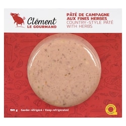 Clement le Gourmand Country-Style Pâté With Herbs 150 g, $2.99/100g