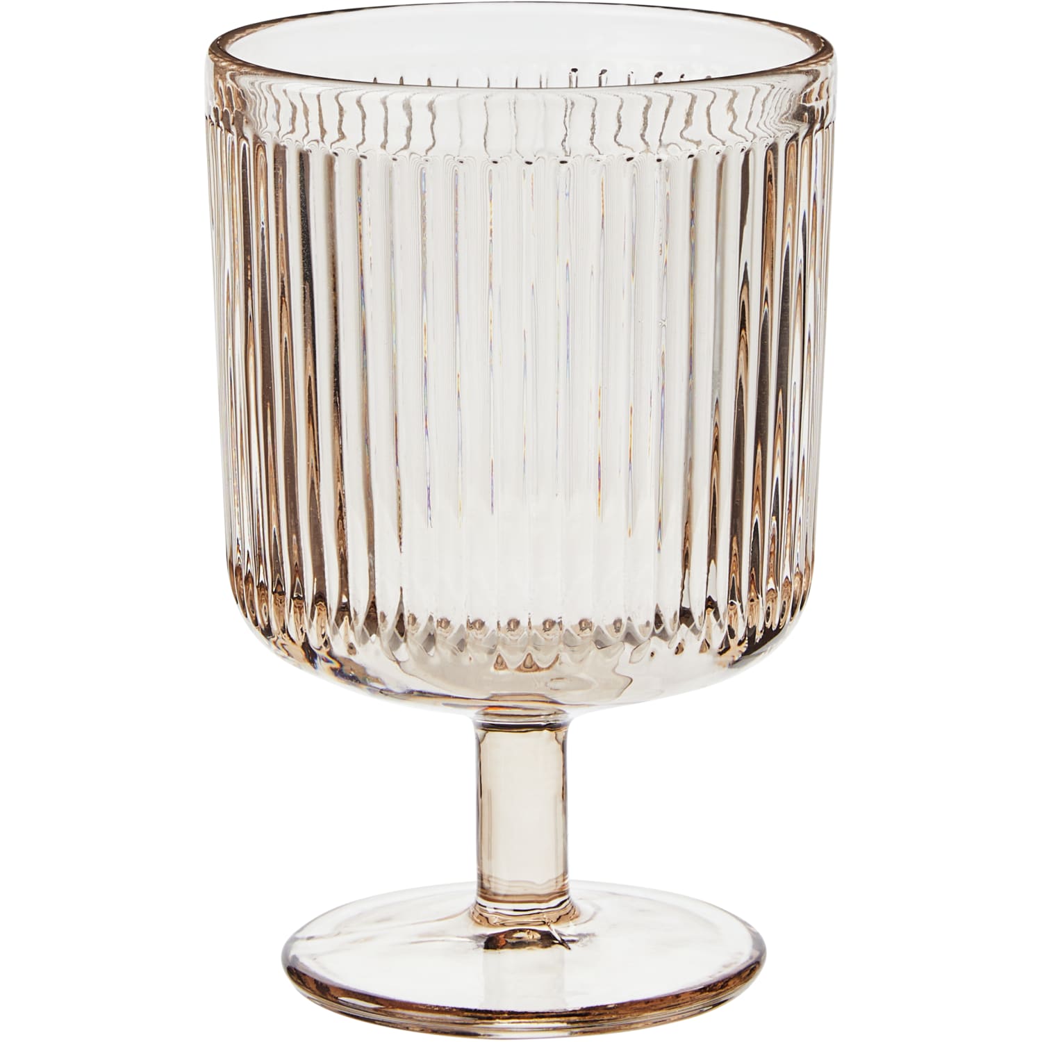 President's Choice Ribbed Goblet 1 ea, $7.00/1ea