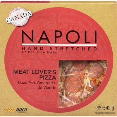 Pace Meat Lover's Pizza Hand Stretched 542 g, $1.38/100g