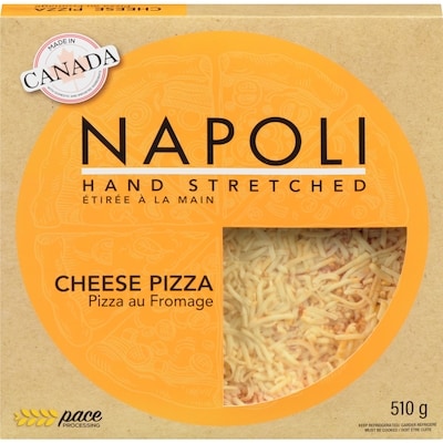 Pace Cheese Pizza Hand Stretched 510 g, $1.37/100g