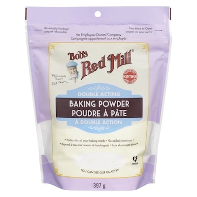 Bobs Red Mill Baking Powder Double Acting 397 g, $1.76/100g