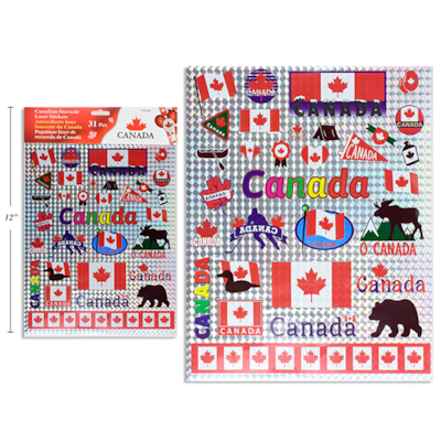 null Canadian Laser Sticker 1 ea, $1.00/1ea