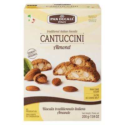 Pane Ducale Cantuccini biscuits traditionnels italiens amande 200 g, 3,00 $/100g