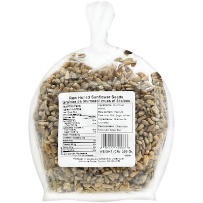 Johnvince Foods Raw Sunflower Kernels $1.50/100g $6.81/1lb