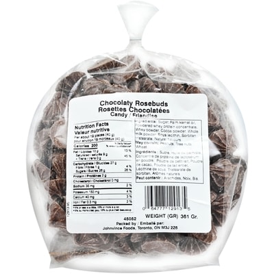 Johnvince Foods Chocolate Flavored Buds $20.00/1kg $9.07/1lb