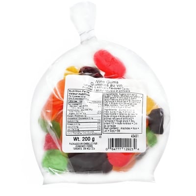 Johnvince Foods Wine Gums $1.00/100g $4.54/1lb