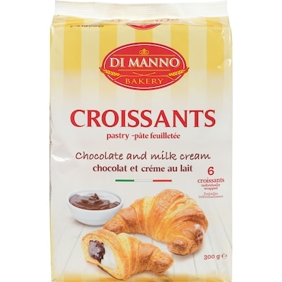 Di Manno Bakery Croissants Pastry Chocolate And Milk Cream 300 g, $2.00/100g