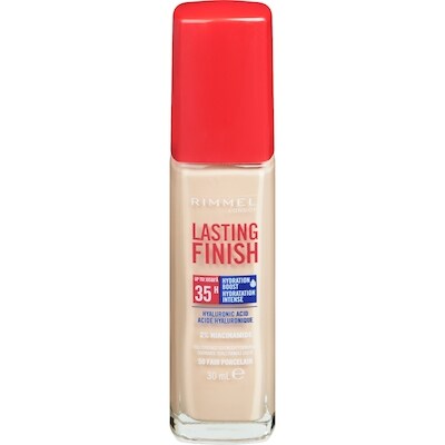 Rimmel London Lasting Finish 35 Hour Foundation, Fair Porcelain - 050 30 ml, $46.63/100ml