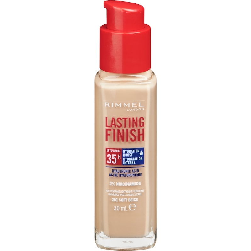 Lasting Finish 35 Hour Foundation, Soft Beige - 201