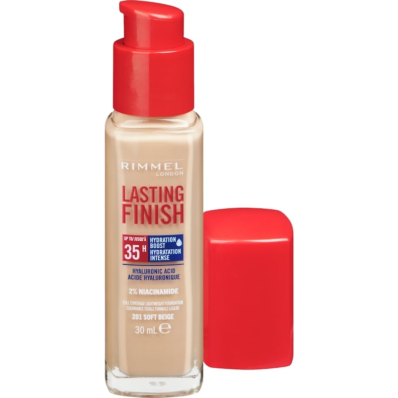 Lasting Finish 35 Hour Foundation, Soft Beige - 201