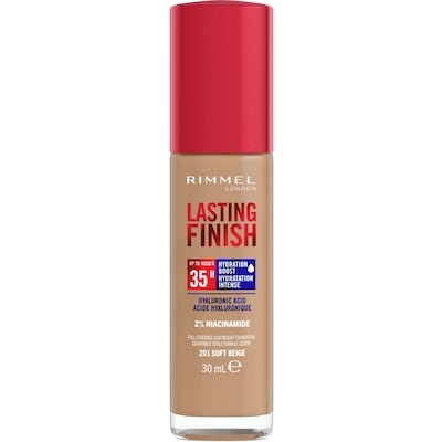 Rimmel London Lasting finish 35 hour fond de teint soft beige - 201 30 ml, 46,63 $/100ml