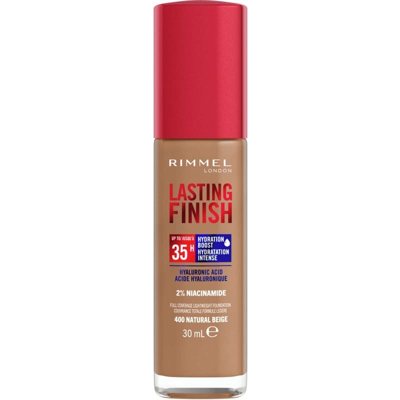 Lasting Finish 35 Hour Foundation, Natural Beige - 400