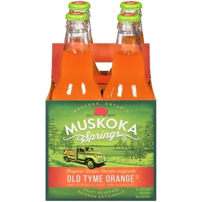 Muskoka Springs Craft Beverage Old Tyme Orange 4x355.0 ml, $0.70/100ml