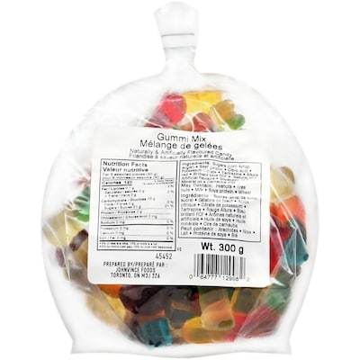 Johnvince Foods Mixed Gummies $1.00/100g $4.54/1lb