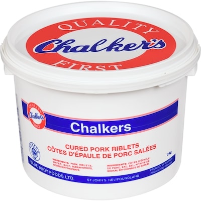 Chalkers Cured Pork Riblets 2 kg, $0.95/100g