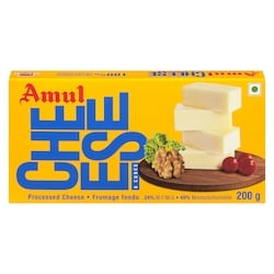 Amul Fromage fondu 24% m.g 200 g, 6,50 $/100g