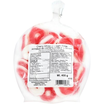 Johnvince Foods Anneaux crème de cerise 15,00 $/1kg 6,81 $/1lb