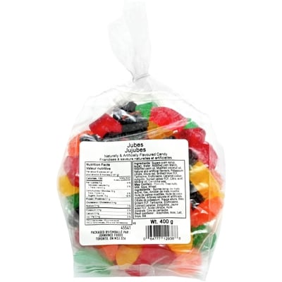 Johnvince Foods Jubes Candy $10.00/1kg $4.54/1lb