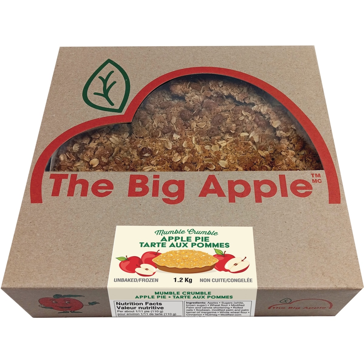 null Apple Pie, Mumble Crumble 1.225 kg, $1.47/100g
