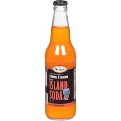 Grace Island soda boisson mandarine 355 ml, 0,35 $/100ml
