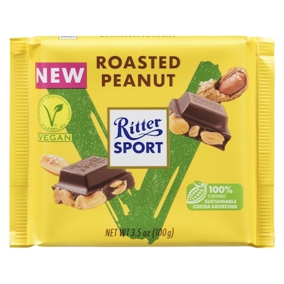 Ritter Sport Roasted Peanut 100 g, $4.99/100g